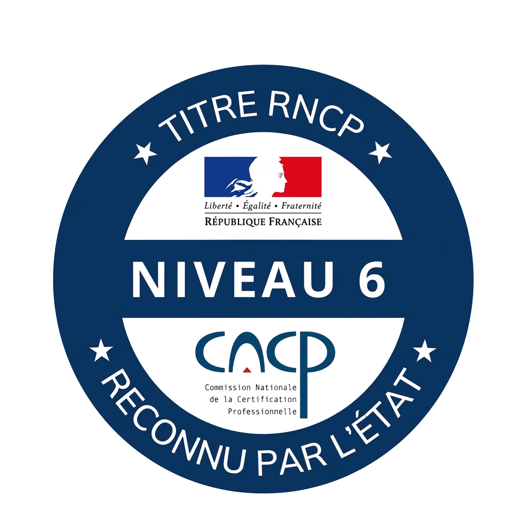 Titre RNCP Niveau 6 reconnu par l'État